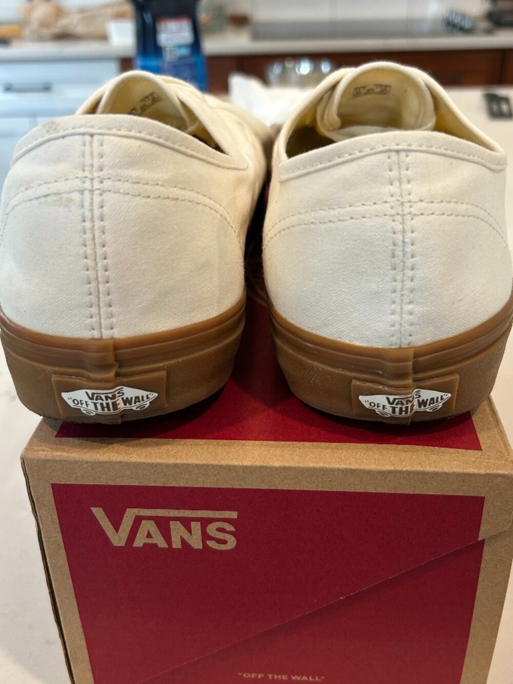 VANS Classic Marshmallow Gum - Size 11.5 - Worn Once - Picture 4 of 6